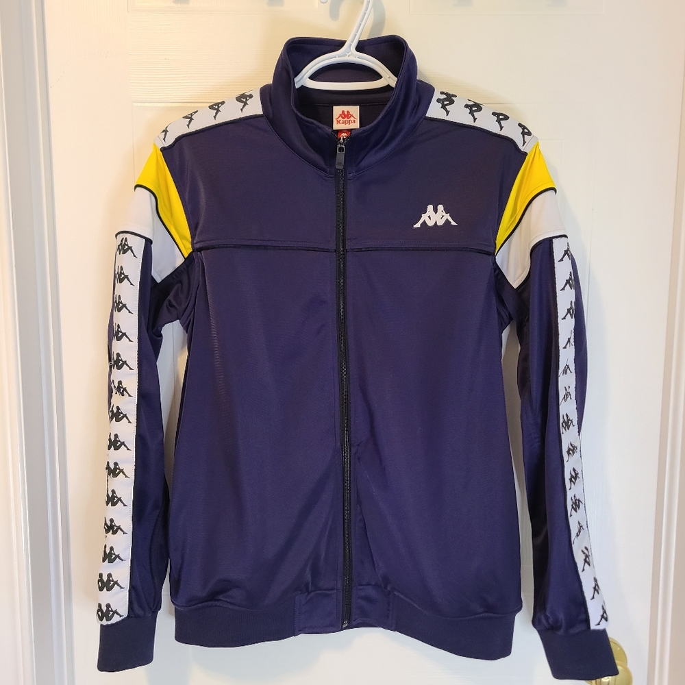 Kappa Jacket - Women's Medium - Full Zip - Navy Blue
